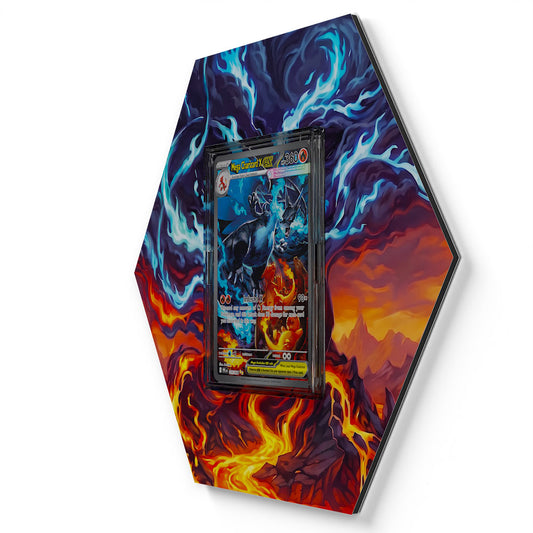 125/094 Mega-Glurak X EX - Extended Artwork Pokemon Card Display
