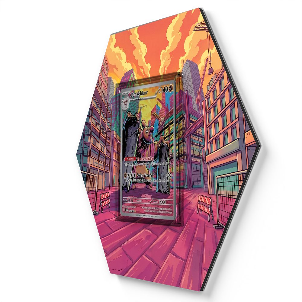 105 Branawarz - Extended Artwork Pokemon Card Display