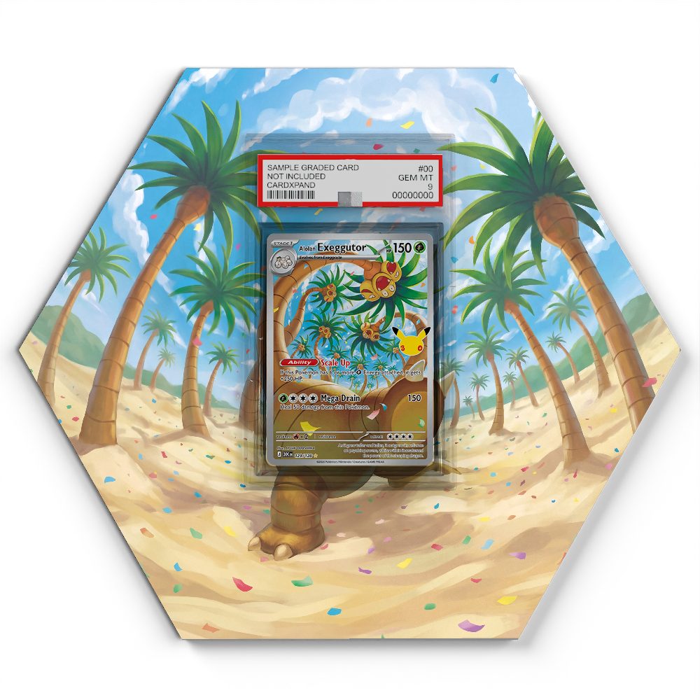 105 Branawarz - Extended Artwork Pokemon Card Display