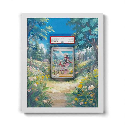 129 Lucia - Extended Artwork Framed Pokemon Card Display