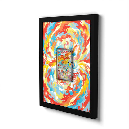 130/128 Moltres - Extended Artwork Pokemon Card Frame