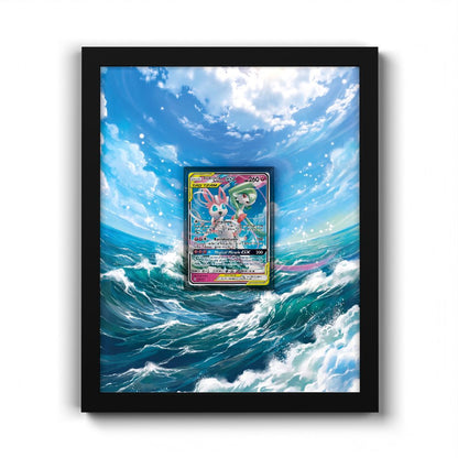 130/214 Gardevoir & Sylveon GX - Extended Artwork Pokemon Card Frame