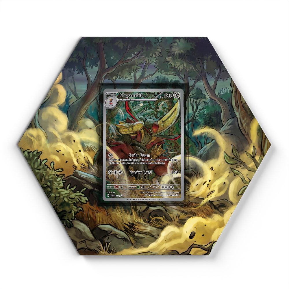105 Branawarz - Extended Artwork Pokemon Card Display