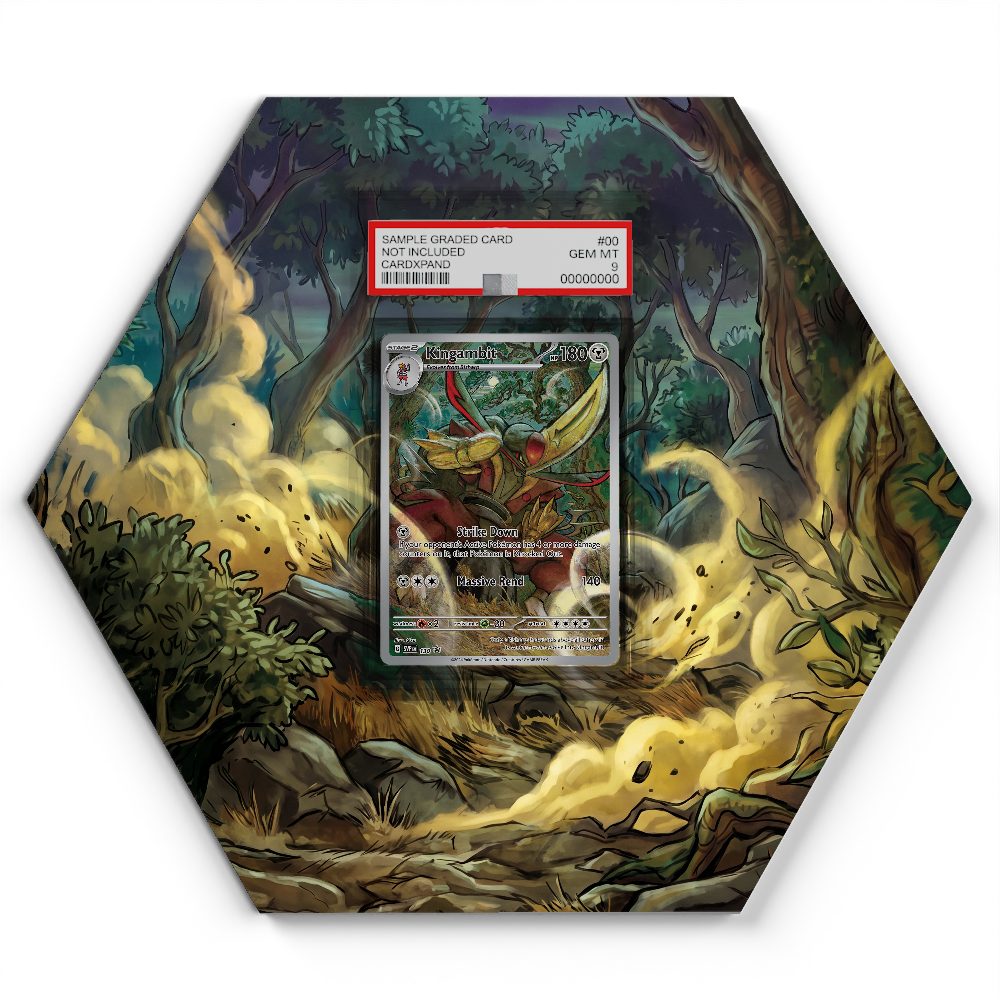 105 Branawarz - Extended Artwork Pokemon Card Display