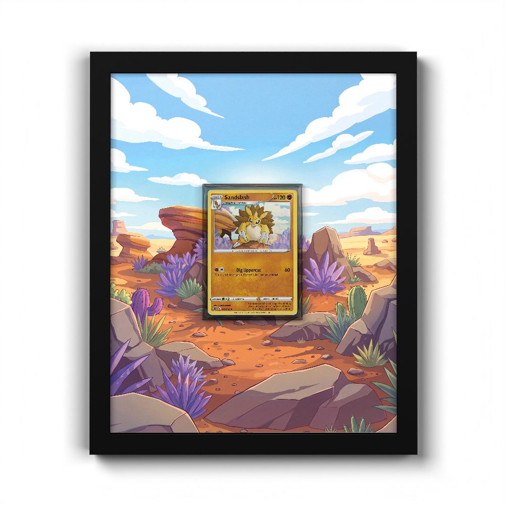 132-264 Sandslash - Extended Artwork Pokemon Card Frame