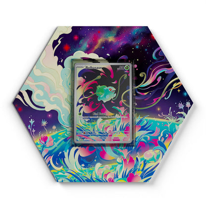133/132 Bisasam - Extended Artwork Pokemon Card Display