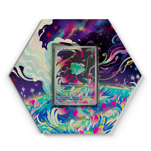 133/132 Bisasam - Extended Artwork Pokemon Card Display