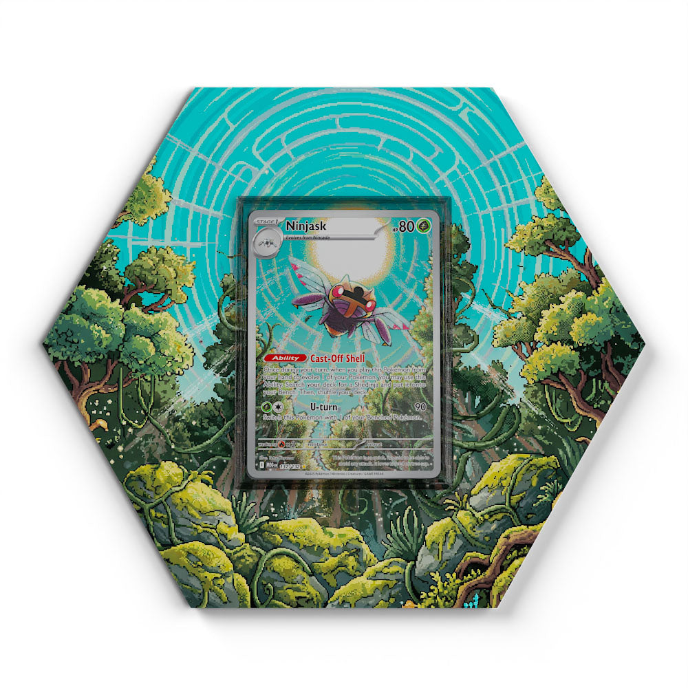137/132 Ninjask - Extended Artwork Pokemon Card Display