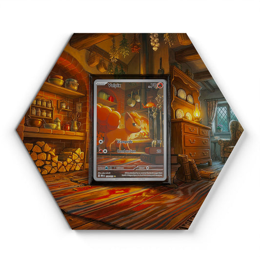 138/132 Vulpix - Extended Artwork Pokemon Card Display