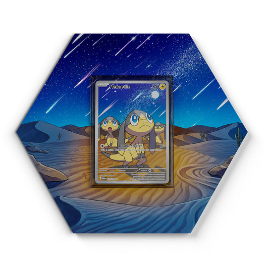 143/132 Eguana - Extended Artwork Pokemon Card Display