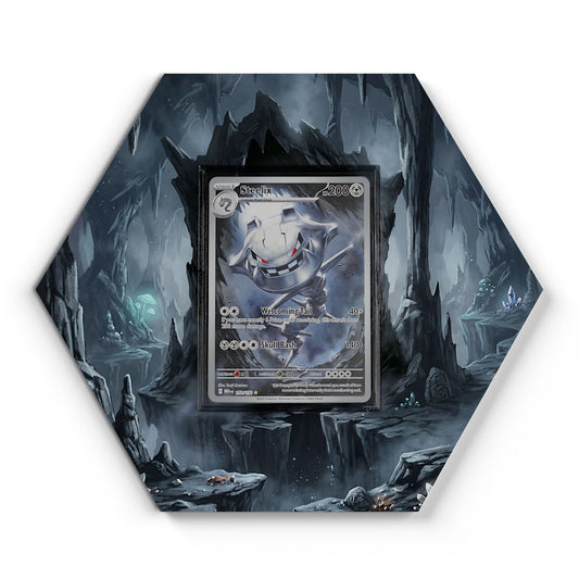150/132 Stahlos - Extended Artwork Pokemon Card Display