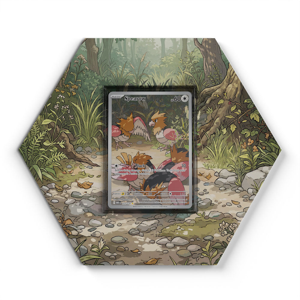 151/132 Habitak - Extended Artwork Pokemon Card Display