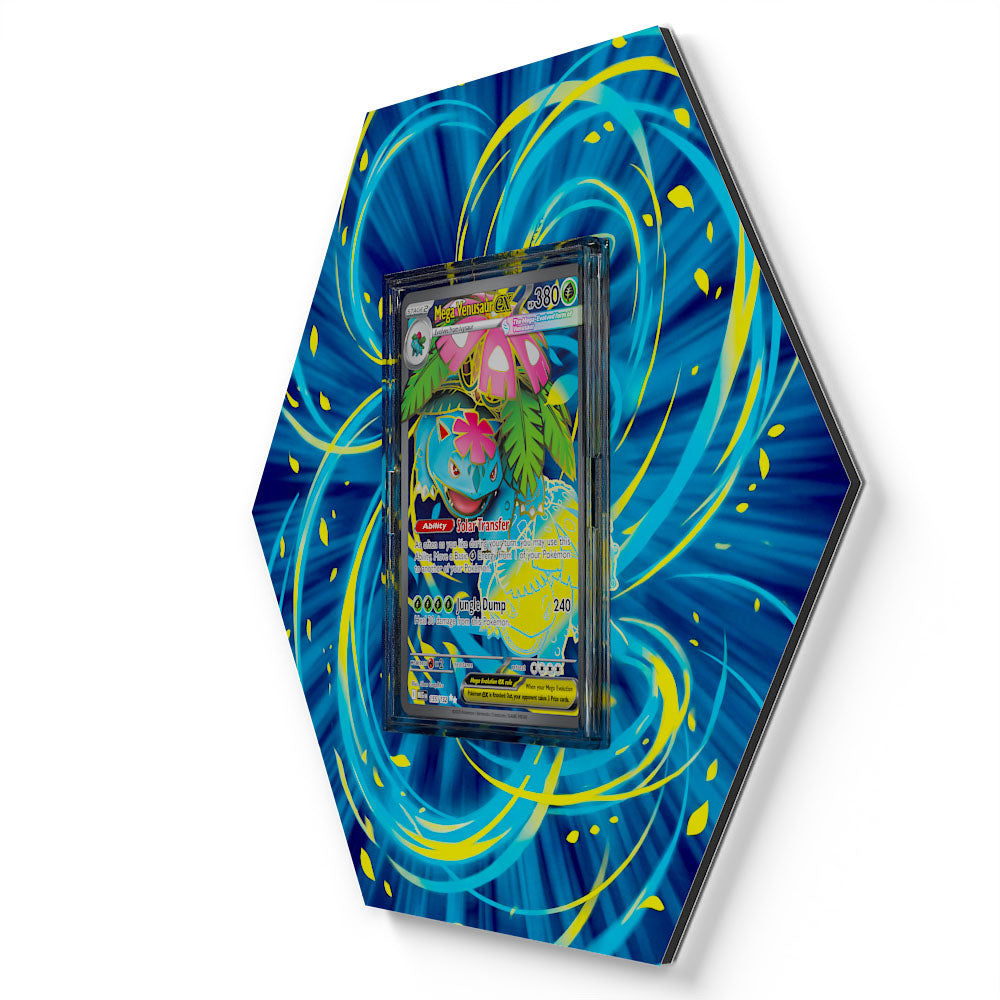 155/132 Mega-Bisaflor EX - Extended Artwork Pokemon Card Display