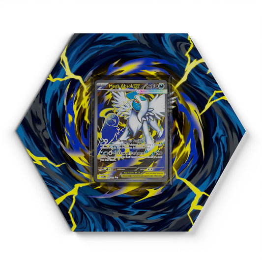 161/132 Mega-Absol EX - Extended Artwork Pokemon Card Display