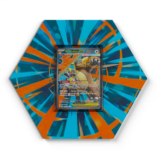 164/132 Mega-Kangama EX - Extended Artwork Pokemon Card Display