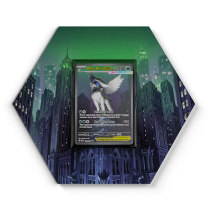 180/132 Mega-Absol EX - Extended Artwork Pokemon Card Display