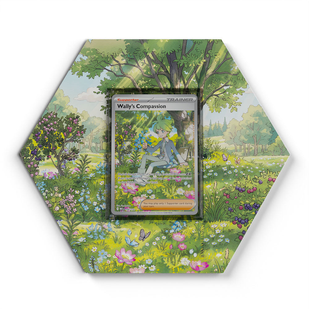 186/132 Heiko-Mitgefühl - Extended Artwork Pokemon Card Display