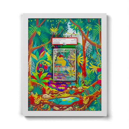 132/086 Aeropteryx - Extended Artwork Framed Pokemon Card Display
