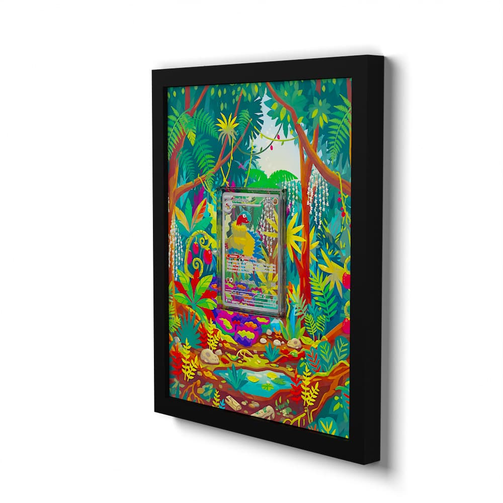 132/086 Aeropteryx - Extended Artwork Framed Pokemon Card Display