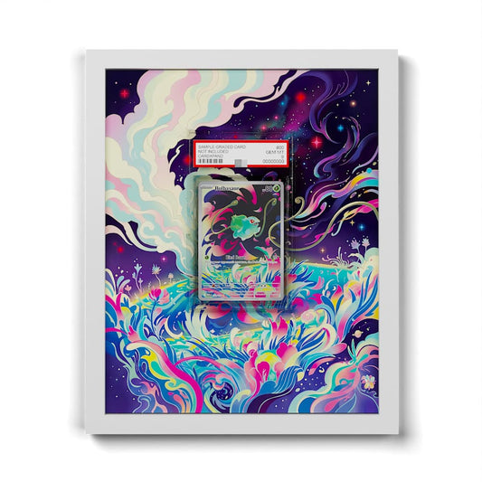133 Bisasam - Extended Artwork Framed Pokemon Card Display