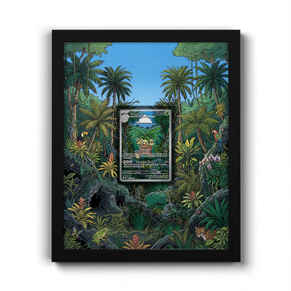 135/132 Exeggutor - Extended Artwork Pokemon Card Frame