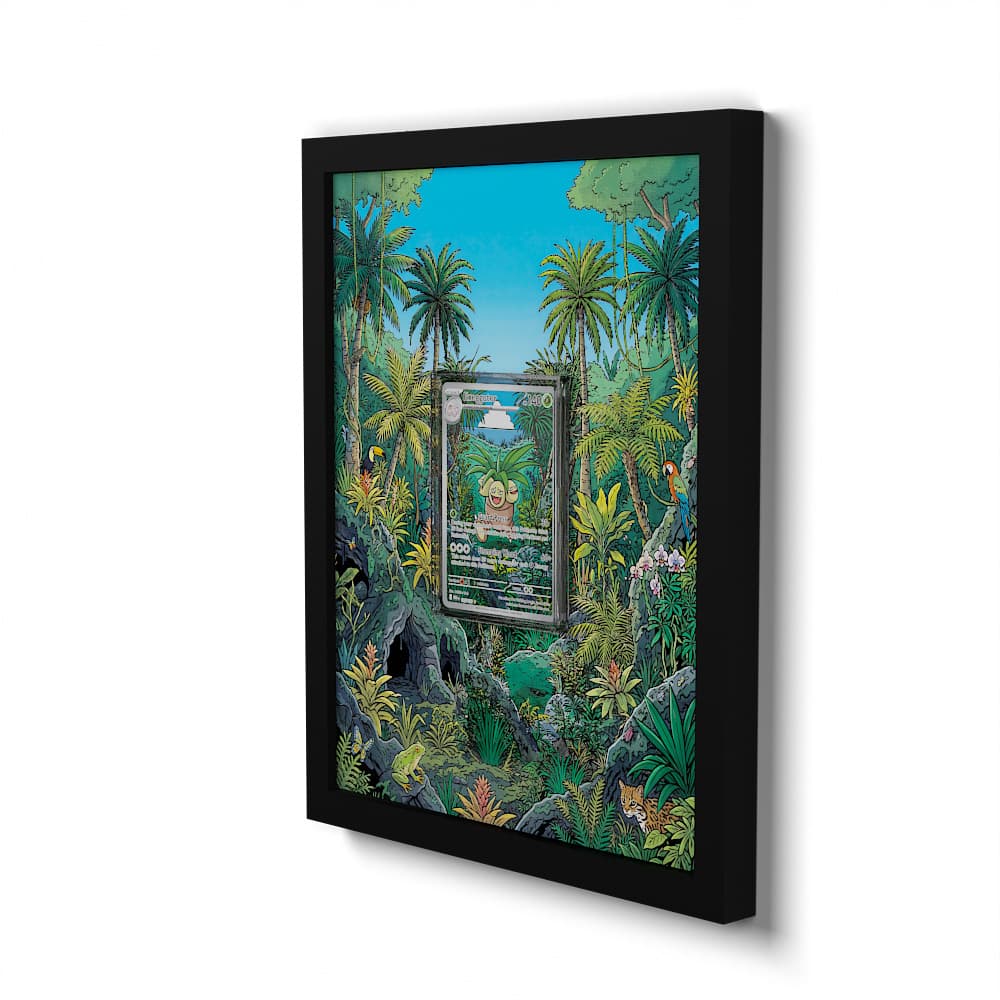135 Kokowei - Extended Artwork Framed Pokemon Card Display
