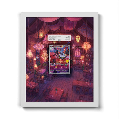 137/128 Chandelure - Extended Artwork Pokemon Card Frame