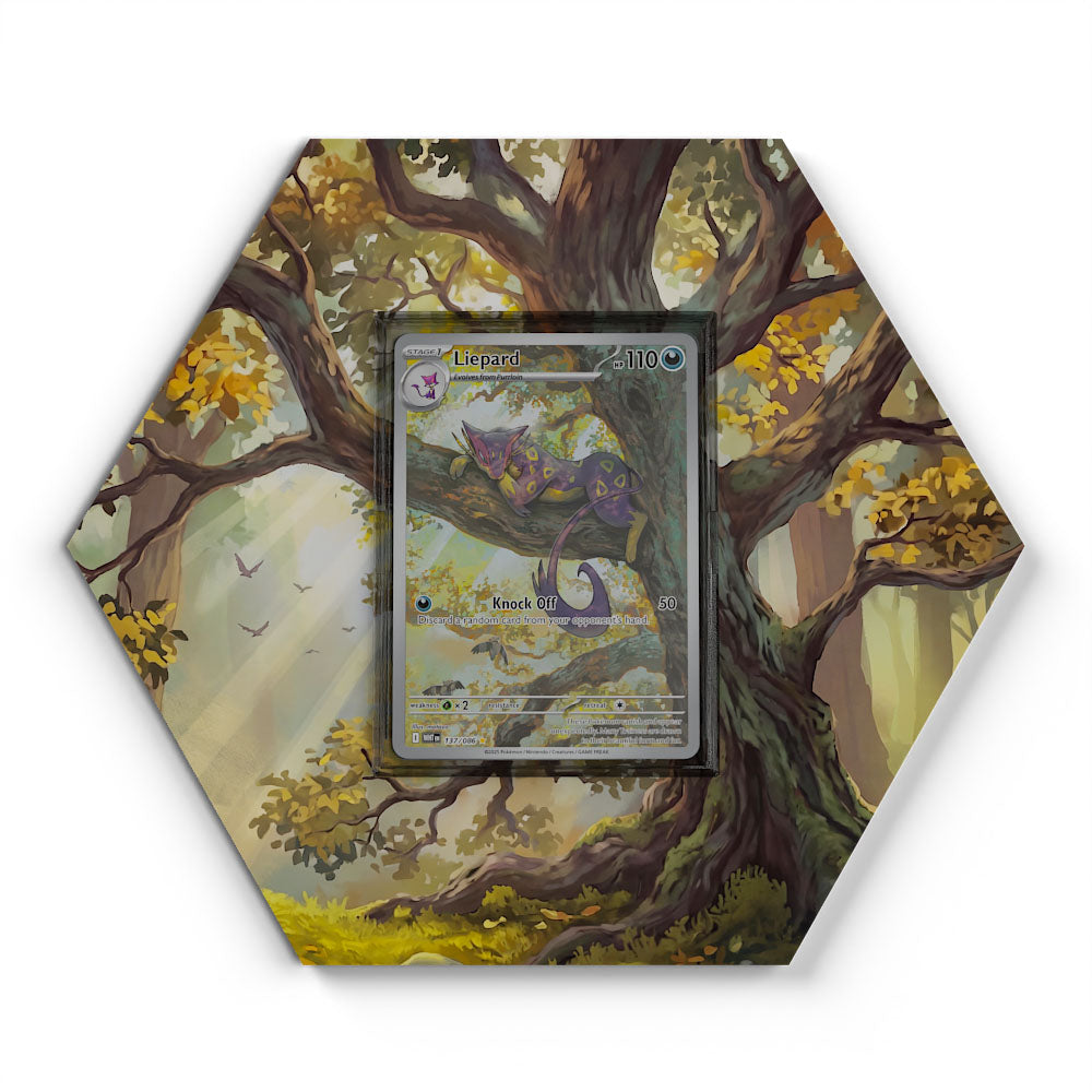 137/086 Kleoparda - Extended Artwork Pokemon Card Display