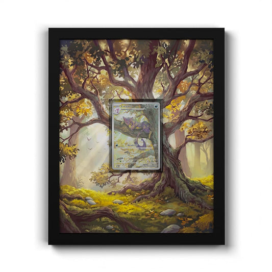 137/086 Kleoparda - Extended Artwork Framed Pokemon Card Display