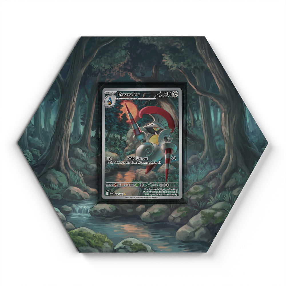 105 Branawarz - Extended Artwork Pokemon Card Display