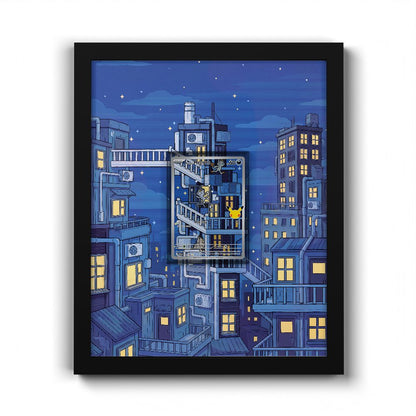 139/128 Alolan Meowth - Extended Artwork Pokemon Card Frame