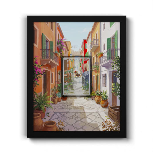 139 Leufeo - Extended Artwork Framed Pokemon Card Display
