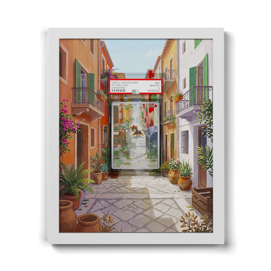 139 Leufeo - Extended Artwork Framed Pokemon Card Display