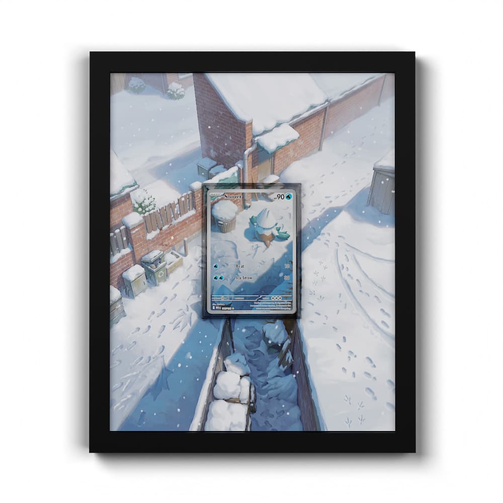 140 Shnebedeck - Extended Artwork Framed Pokemon Card Display