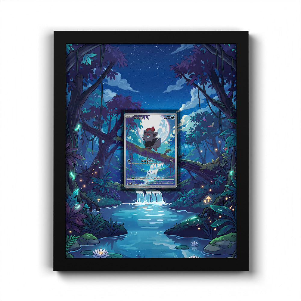 142/086 Zorua - Extended Artwork Pokemon Card Frame