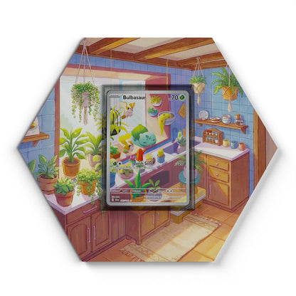 143/142 Bisasam - Extended Artwork Pokemon Card Display