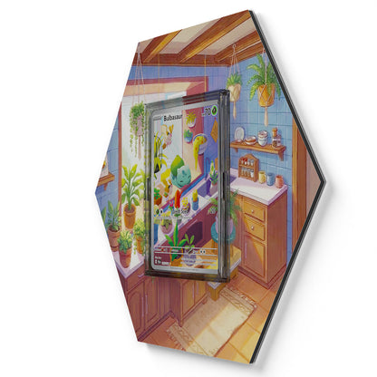 143/142 Bisasam - Extended Artwork Pokemon Card Display