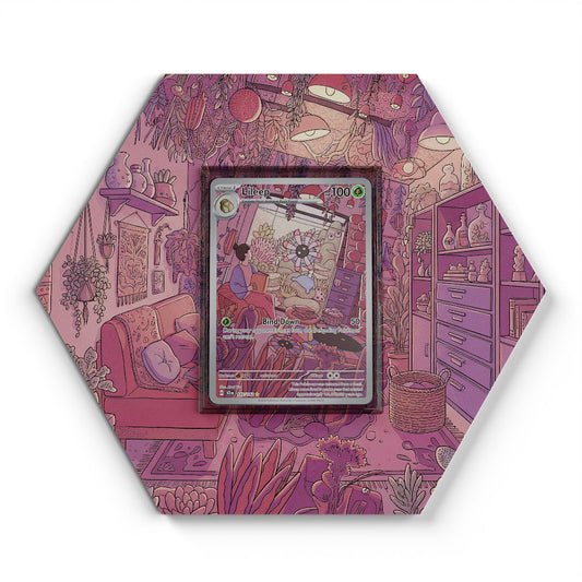 145/142 Liliep - Extended Artwork Pokemon Card Display