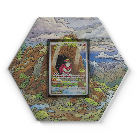146/142 Tortunator - Extended Artwork Pokemon Card Display