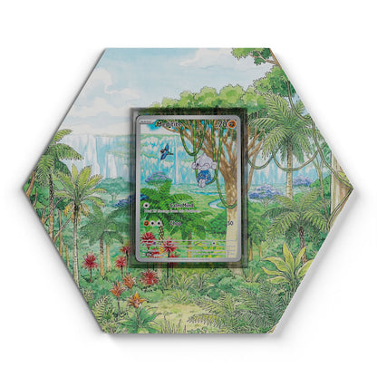 153/142 Meditie - Extended Artwork Pokemon Card Display
