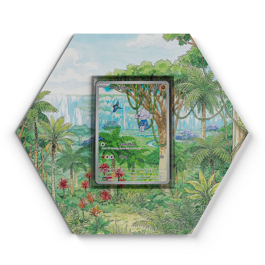 153/142 Meditie - Extended Artwork Pokemon Card Display