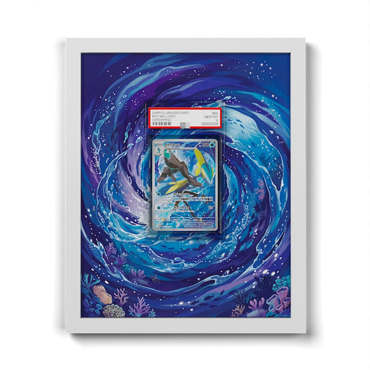 142 Intelleon - Extended Artwork Framed Pokemon Card Display