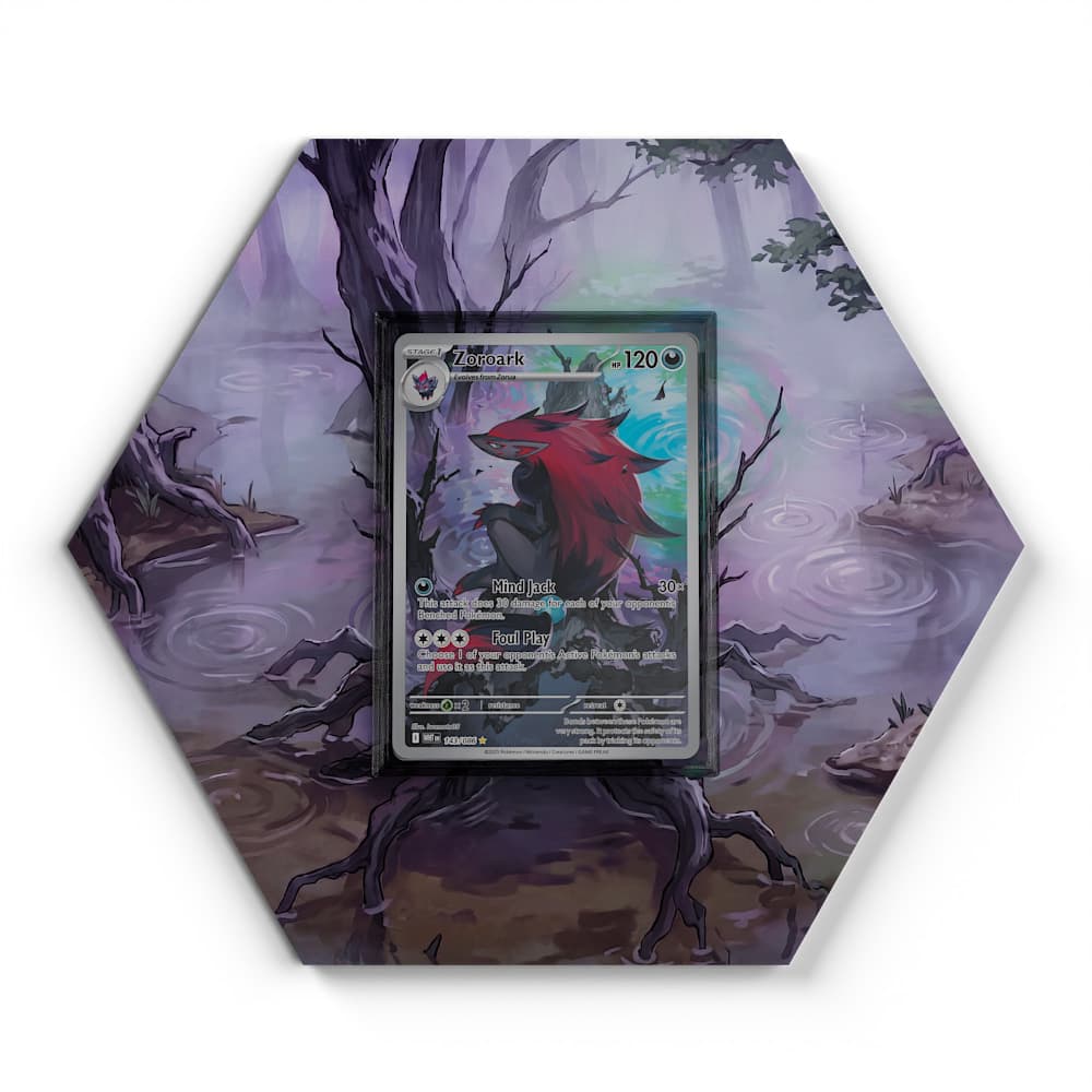 143/086 Zoroark - Extended Artwork Pokemon Card Display