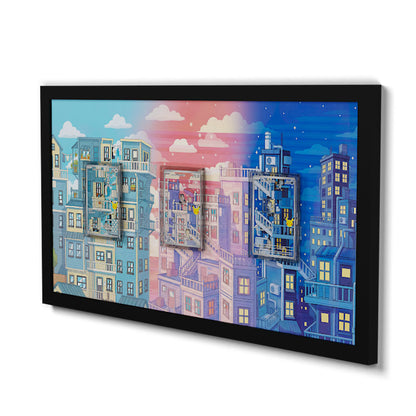 181 Fukano & 220 Perrin - Extended Artwork Framed Pokemon Card Display