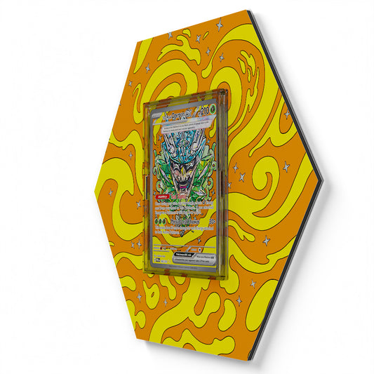 145/131 Türkismaske Ogerpon EX - Extended Artwork Pokemon Card Display