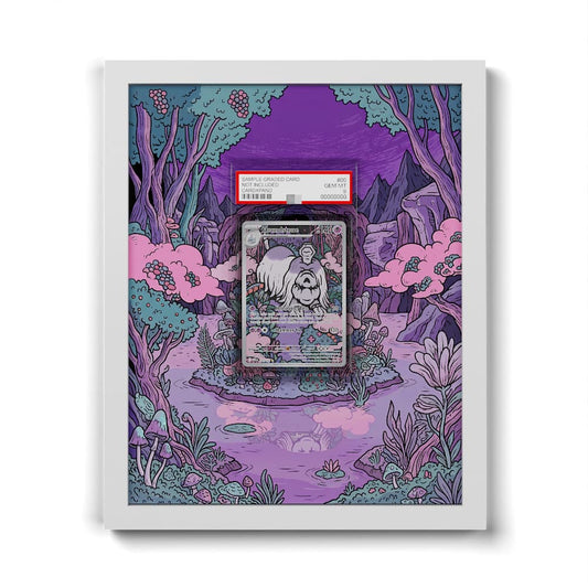 145 Friedwuff - Extended Artwork Framed Pokemon Card Display