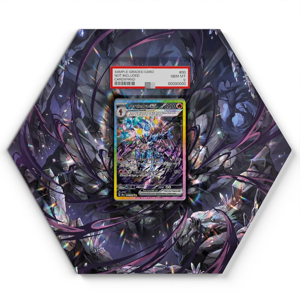 147/131 Azugladis EX - Extended Artwork Pokemon Card Display