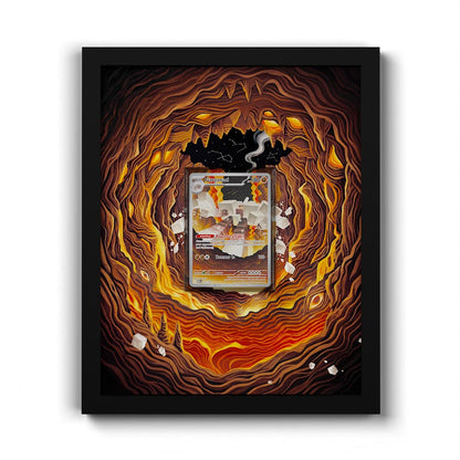 147 Saltigant - Extended Artwork Framed Pokemon Card Display