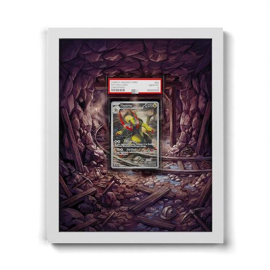 147/086 Maxax - Extended Artwork Framed Pokemon Card Display