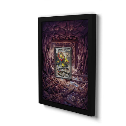 147/086 Maxax - Extended Artwork Framed Pokemon Card Display